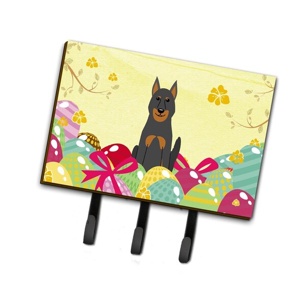 Carolines Treasures Easter Eggs Beauce Shepherd Dog Leash or Key Holder BB6080TH68 - main